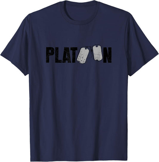 Platoon Logo T-Shirt - T-Shirt | Navy