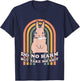 Do No Harm But Take No Shit Bunny Rabbit T-Shirt - T-Shirt | Navy