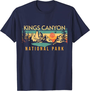 Kings Canyon National Park T-Shirt - T-Shirt | Navy