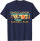 Kings Canyon National Park T-Shirt - T-Shirt | Navy