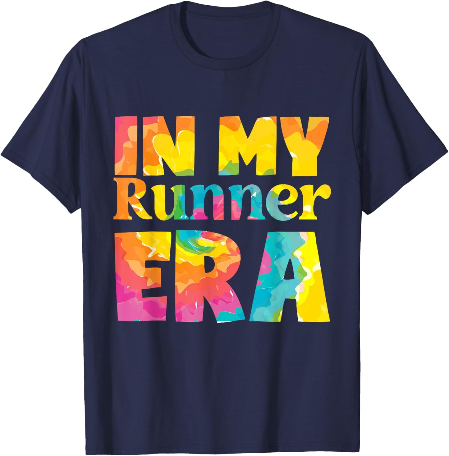 In My Runner Era T-Shirt - T-Shirt | Navy
