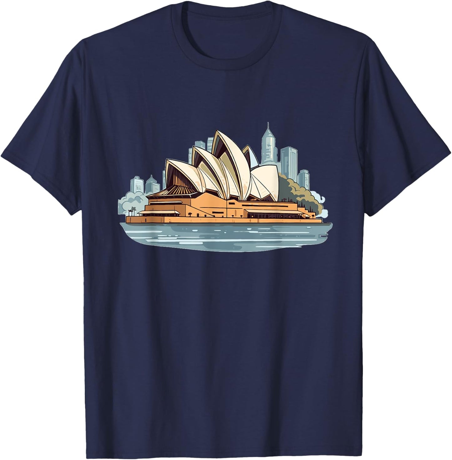 Sydney Opera House Australia T-Shirt - T-Shirt | Navy