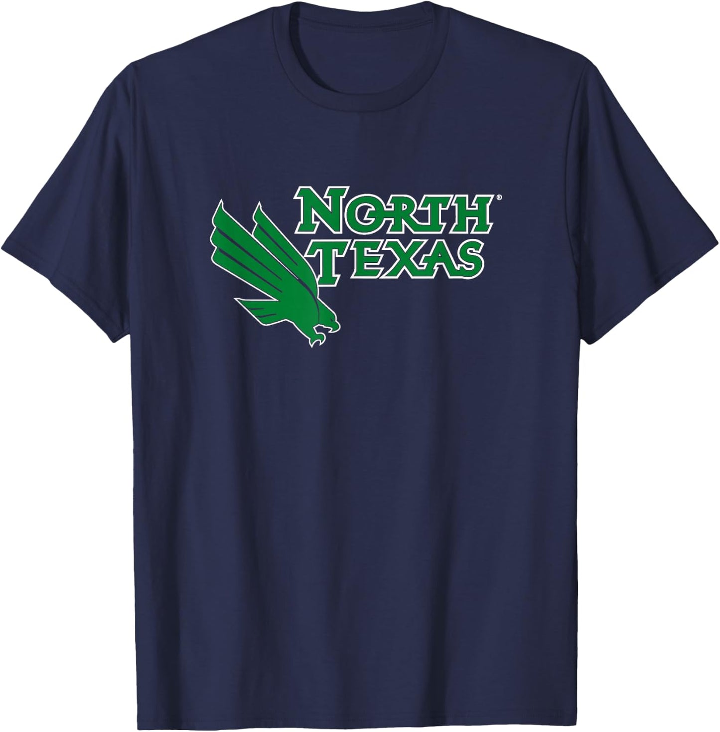 North Texas Mean Green | NCAA University of Merch | 1700EL11 T-Shirt - T-Shirt | Navy