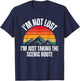 I'm Not Lost I'm Just Taking The Scenic Route Shirt Hiker T-Shirt - T-Shirt | Navy