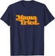 Vintage Mama Tried Country Music Southern Funny Retro 70's T-Shirt - T-Shirt | Navy