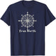 Only You True North Compass Exploration T-Shirt - T-Shirt | Navy