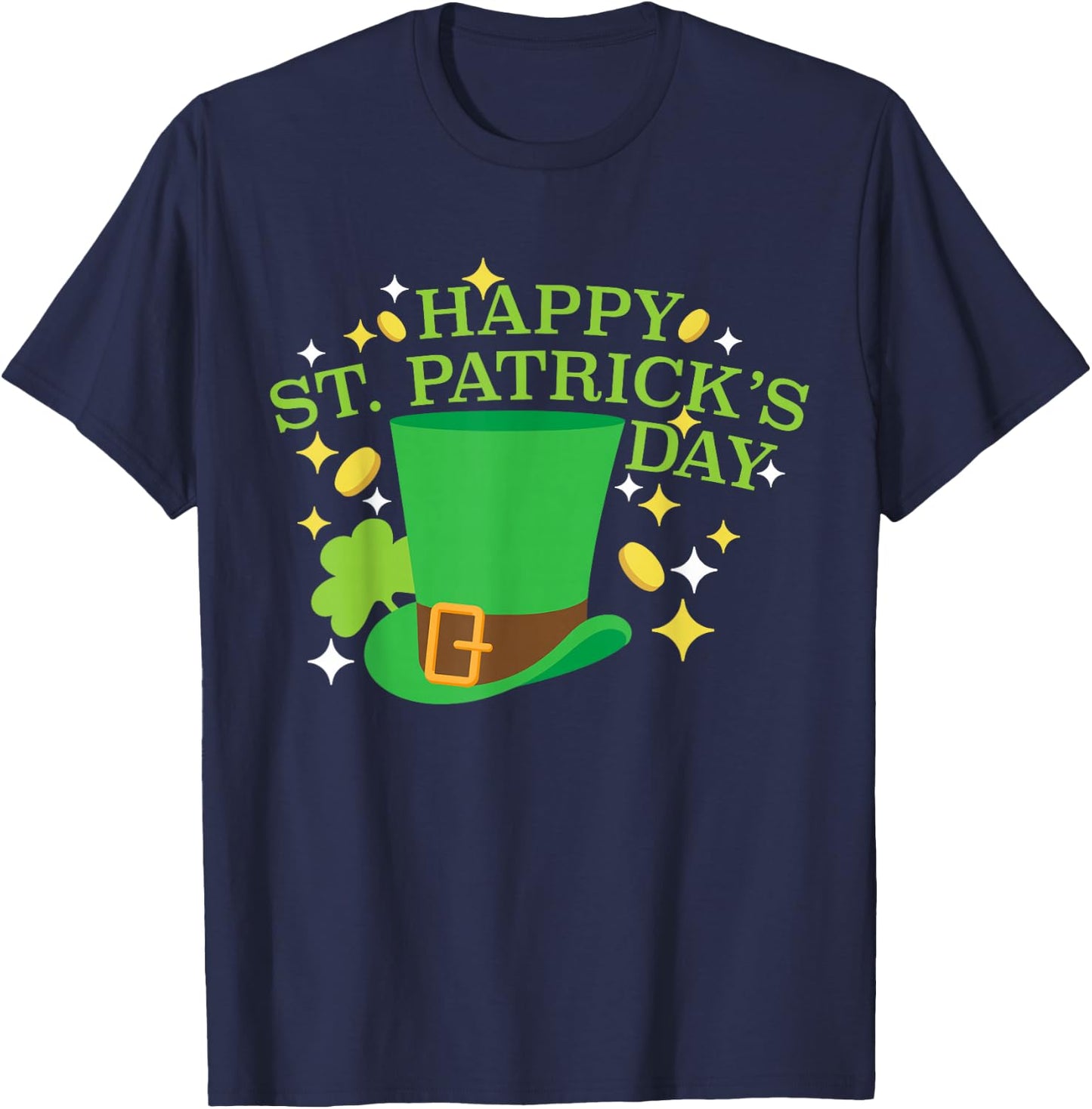 Leprechaun's Choice Happy St. Patrick's Day Paddy's Gear Fun T-Shirt - T-Shirt | Navy