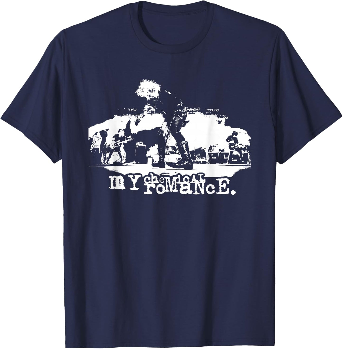 My Chemical Romance Live T-Shirt - T-Shirt | Navy