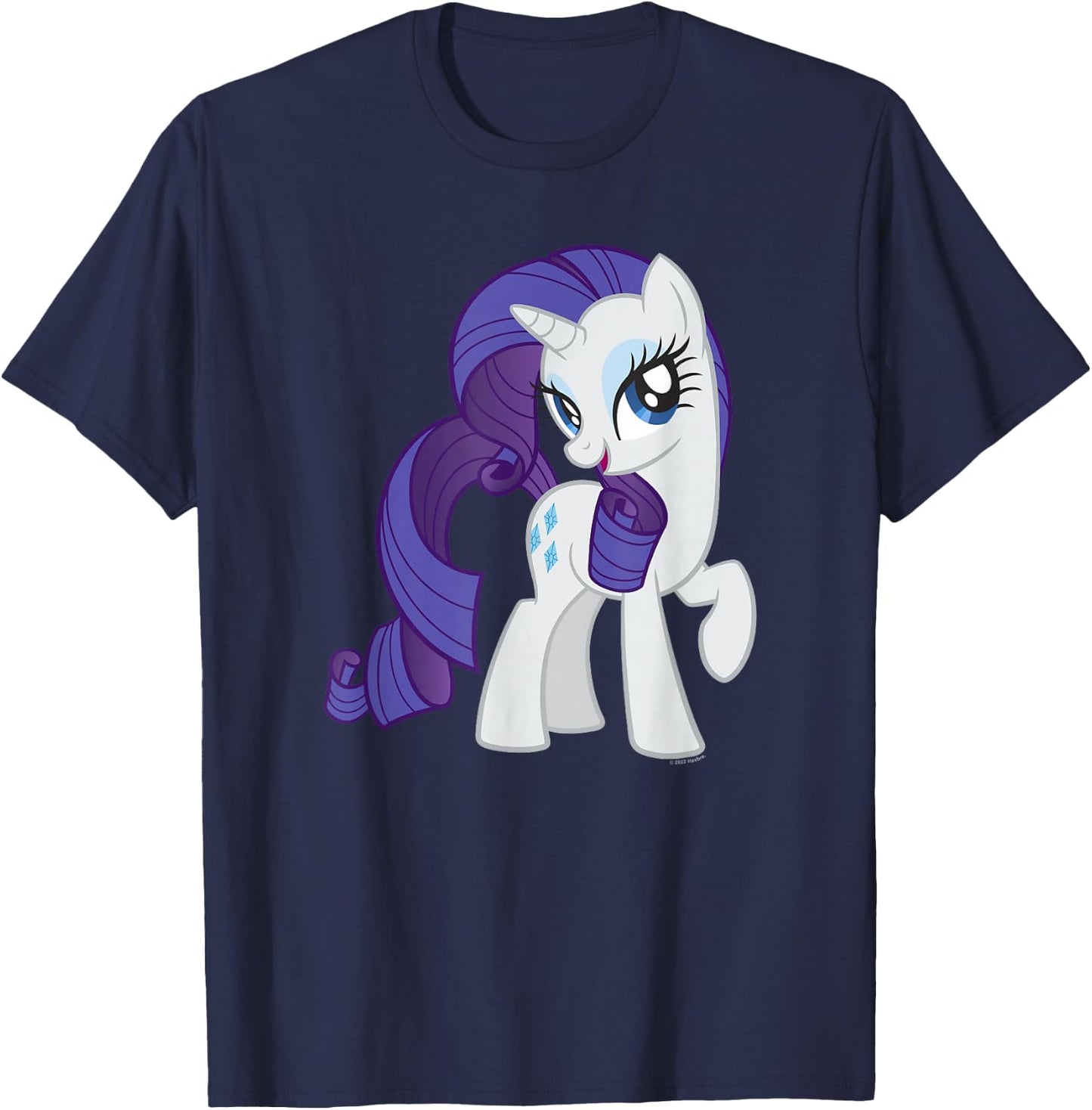My Little Pony: Friendship is Magic Big Rarity Portrait T-Shirt - T-Shirt | Navy