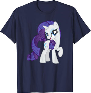 My Little Pony: Friendship is Magic Big Rarity Portrait T-Shirt - T-Shirt | Navy