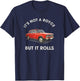 Russian Supercar 2106 Not a Royce but it Rolls T-Shirt - T-Shirt | Navy