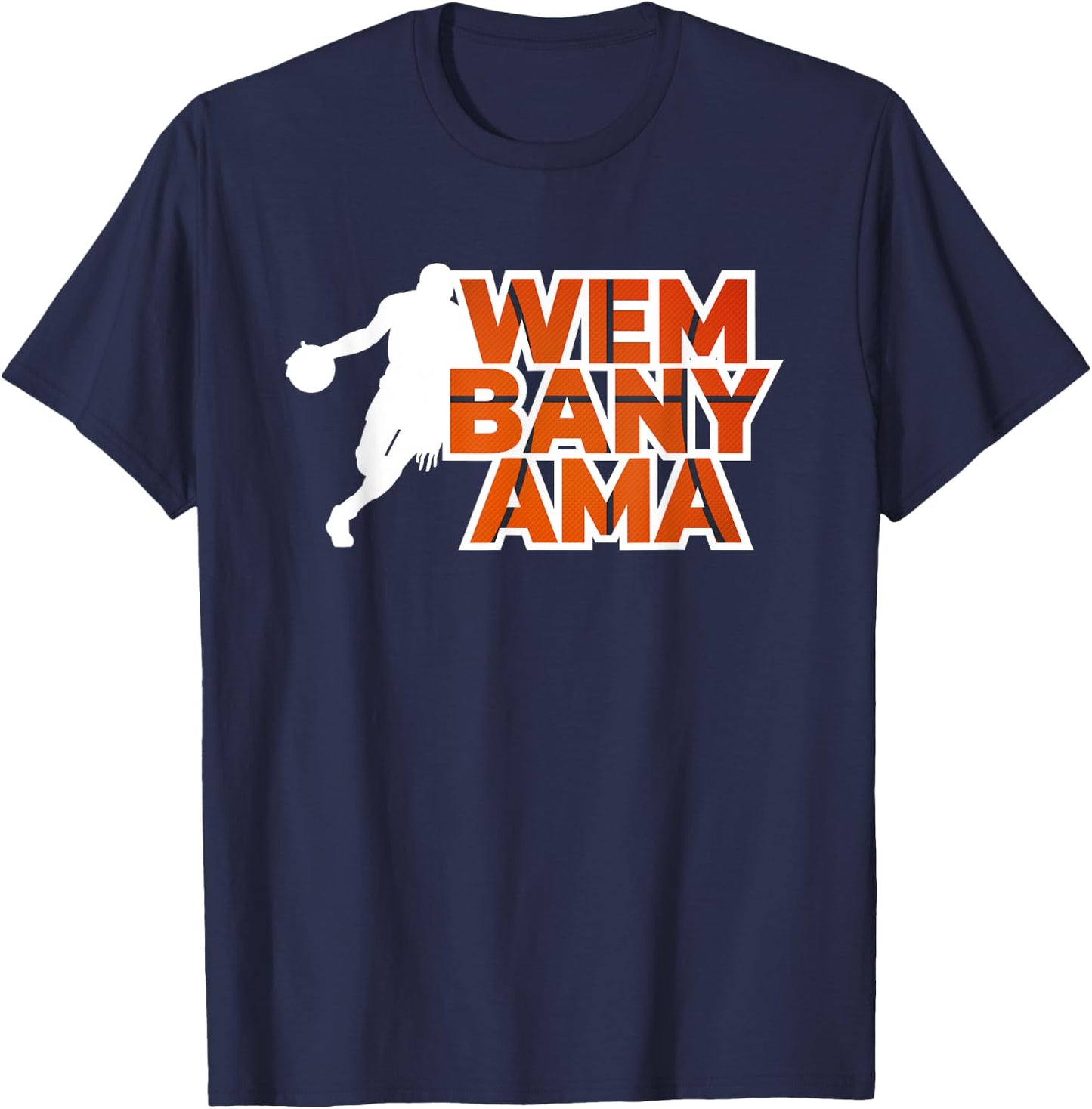 Wembanyama Basketball Amazing Gift Fan T-Shirt - T-Shirt | Navy