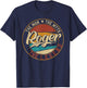 Roger The man the myth the legend T-Shirt - T-Shirt | Navy