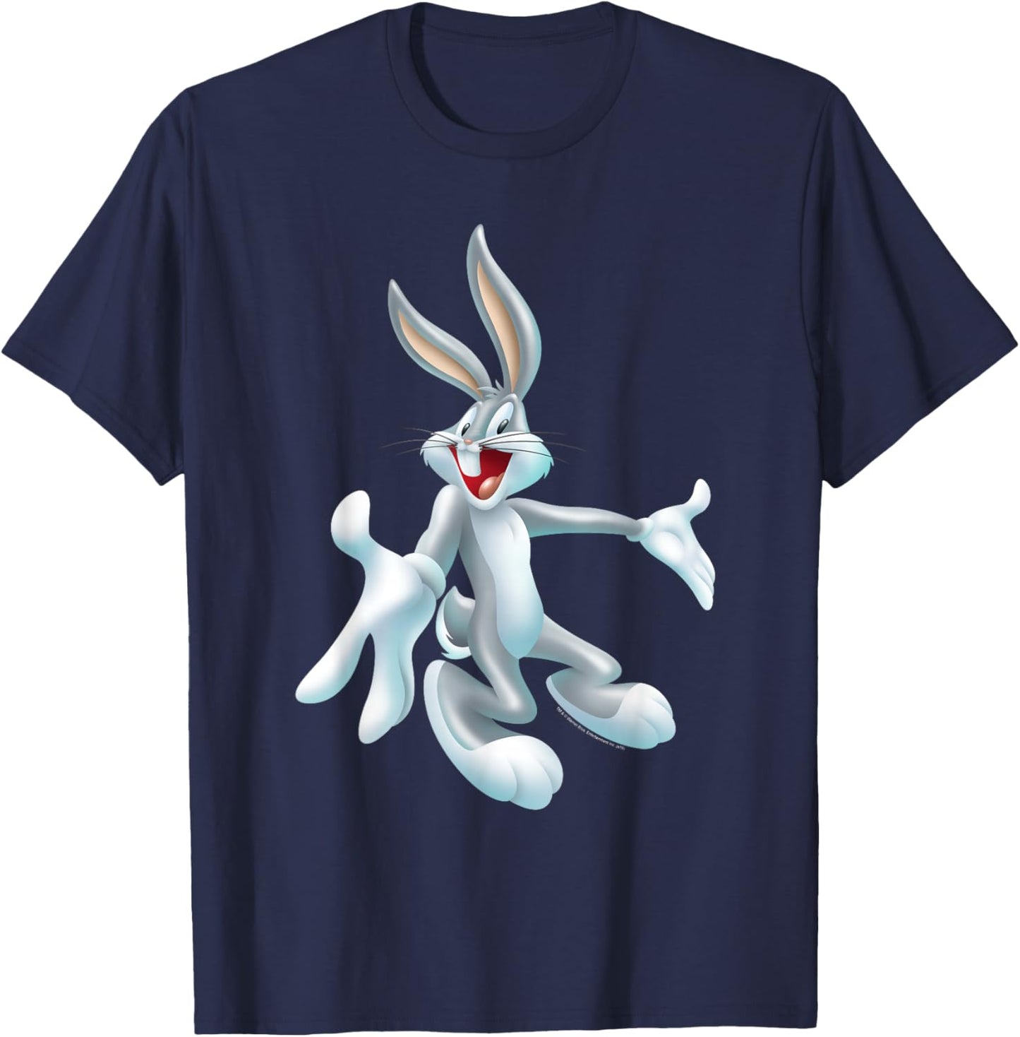Looney Tunes Bugs Bunny Airbrushed T-Shirt - T-Shirt | Navy