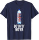 Funny British Accent Joke Bottle of Water T-Shirt - T-Shirt | Navy