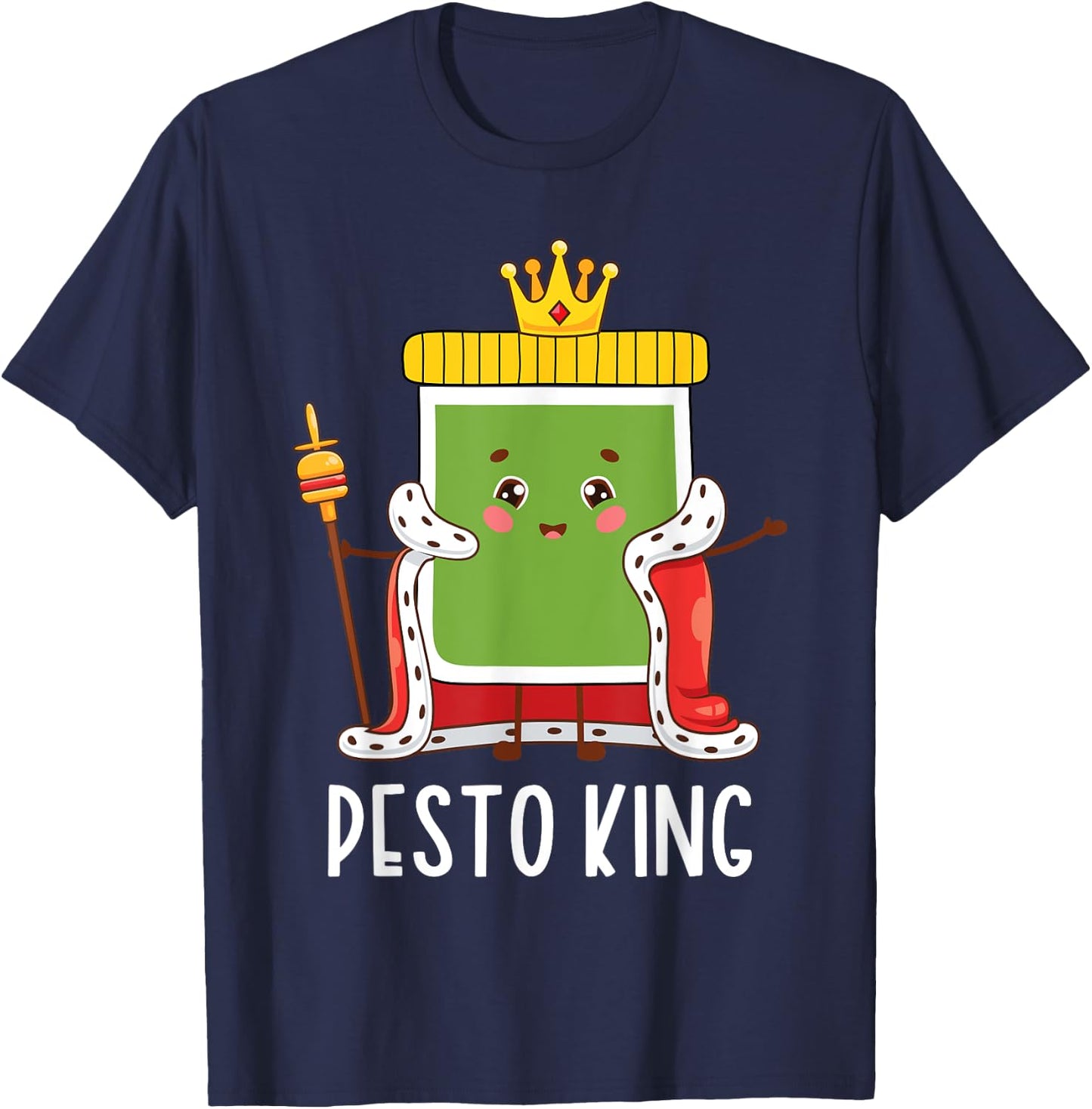 Pesto King T-Shirt - T-Shirt | Navy