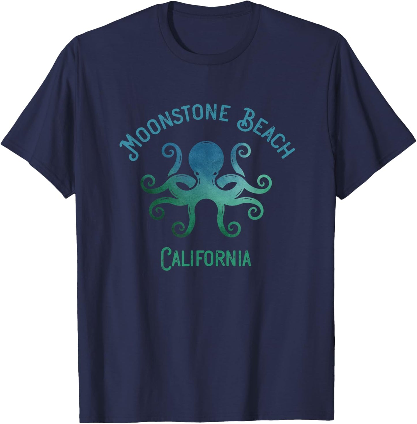 Moonstone Beach - California - Souvenir Men Women Girls Kids T-Shirt - T-Shirt | Navy