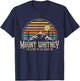 Mountain Mt. Whitney California Hiking Camping Mount Whitney T-Shirt - T-Shirt | Navy