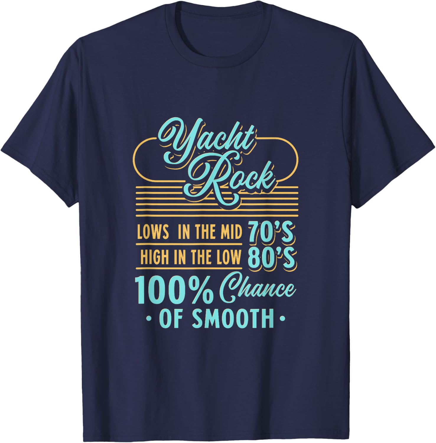 Party Boat Yacht Rock T-Shirt - T-Shirt | Navy