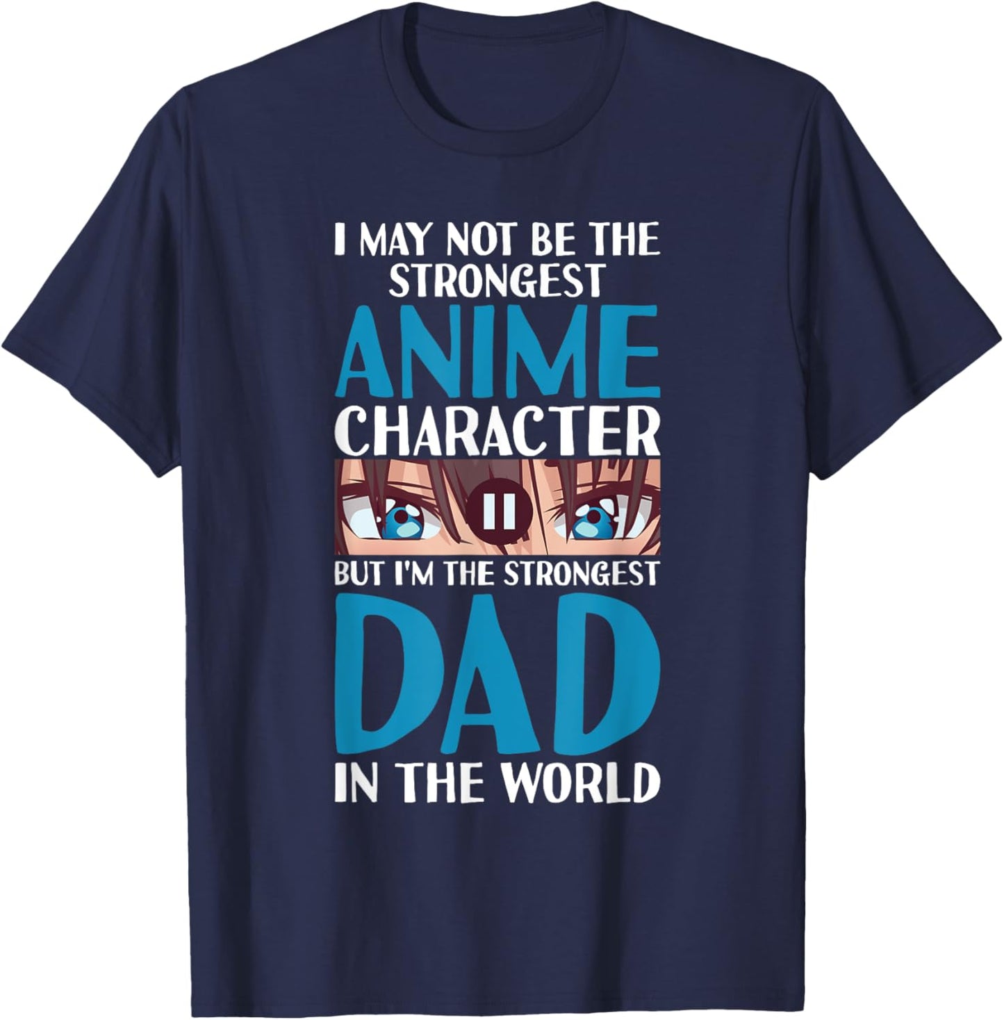 Anime Dad Jokes Funny Father's Day Anamae Otaku Manga Japan T-Shirt - T-Shirt | Navy