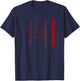 Double Slit Experiment Quantum Mechanics Physics Teacher Ner T-Shirt - T-Shirt | Navy