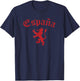 Espana Spain Lion Symbol Spanish Spaniard Pride T-Shirt - T-Shirt | Navy