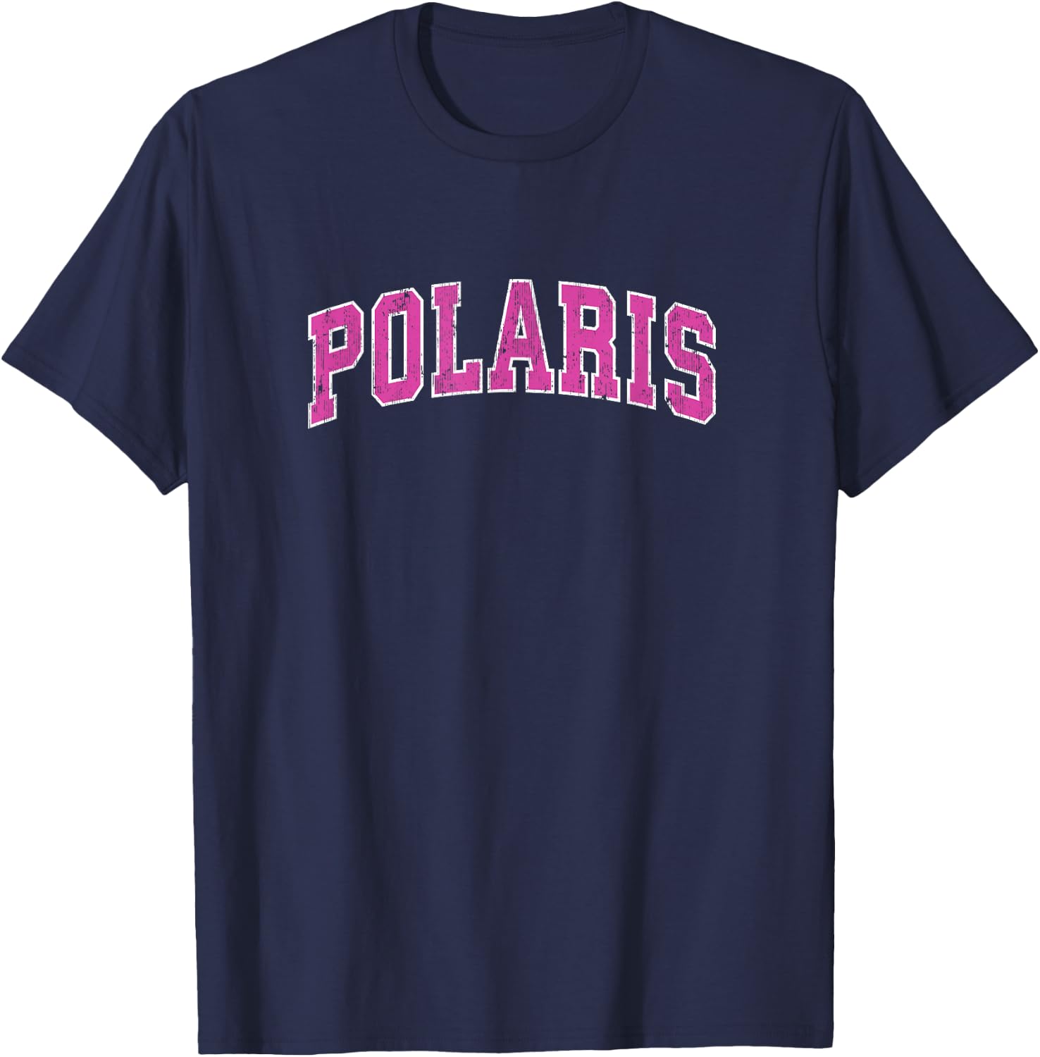 Polaris Montana MT Vintage Sports Design Pink Design T-Shirt - T-Shirt | Navy