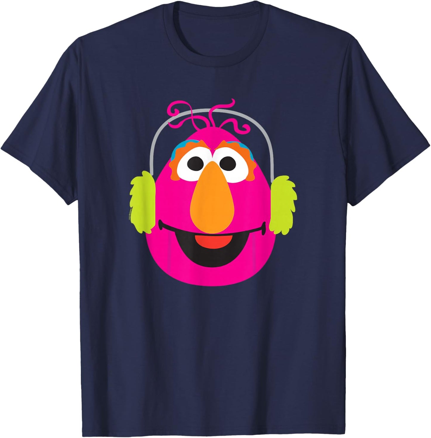 Sesame Street Christmas Nutcracker Telly Monster T-Shirt - T-Shirt | Navy