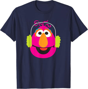 Sesame Street Christmas Nutcracker Telly Monster T-Shirt - T-Shirt | Navy