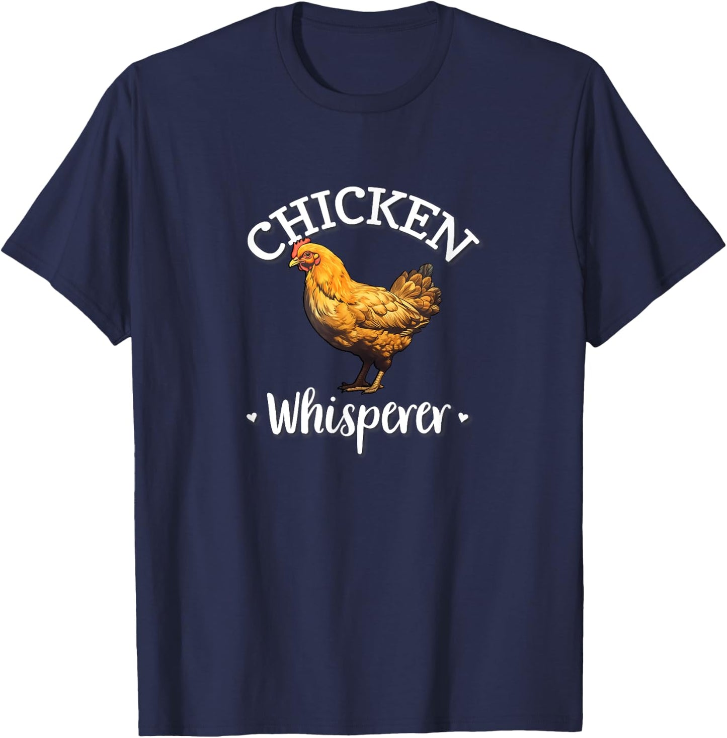Funny Kids Hen Chicken Whisperer Buff Orpington Lover T-Shirt - T-Shirt | Navy