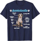 Aussiedoodle Mom Aussiedoodle Dad -Adults Black T-Shirt - T-Shirt | Navy