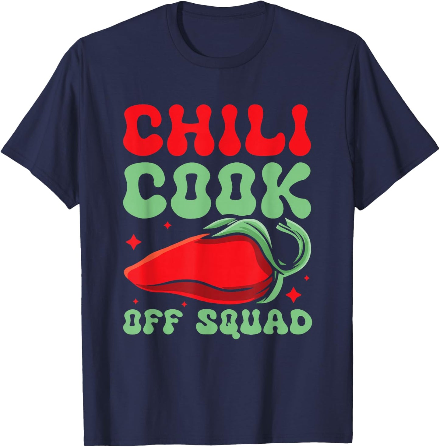 Chili Cook Off Squad T-Shirt - T-Shirt | Navy