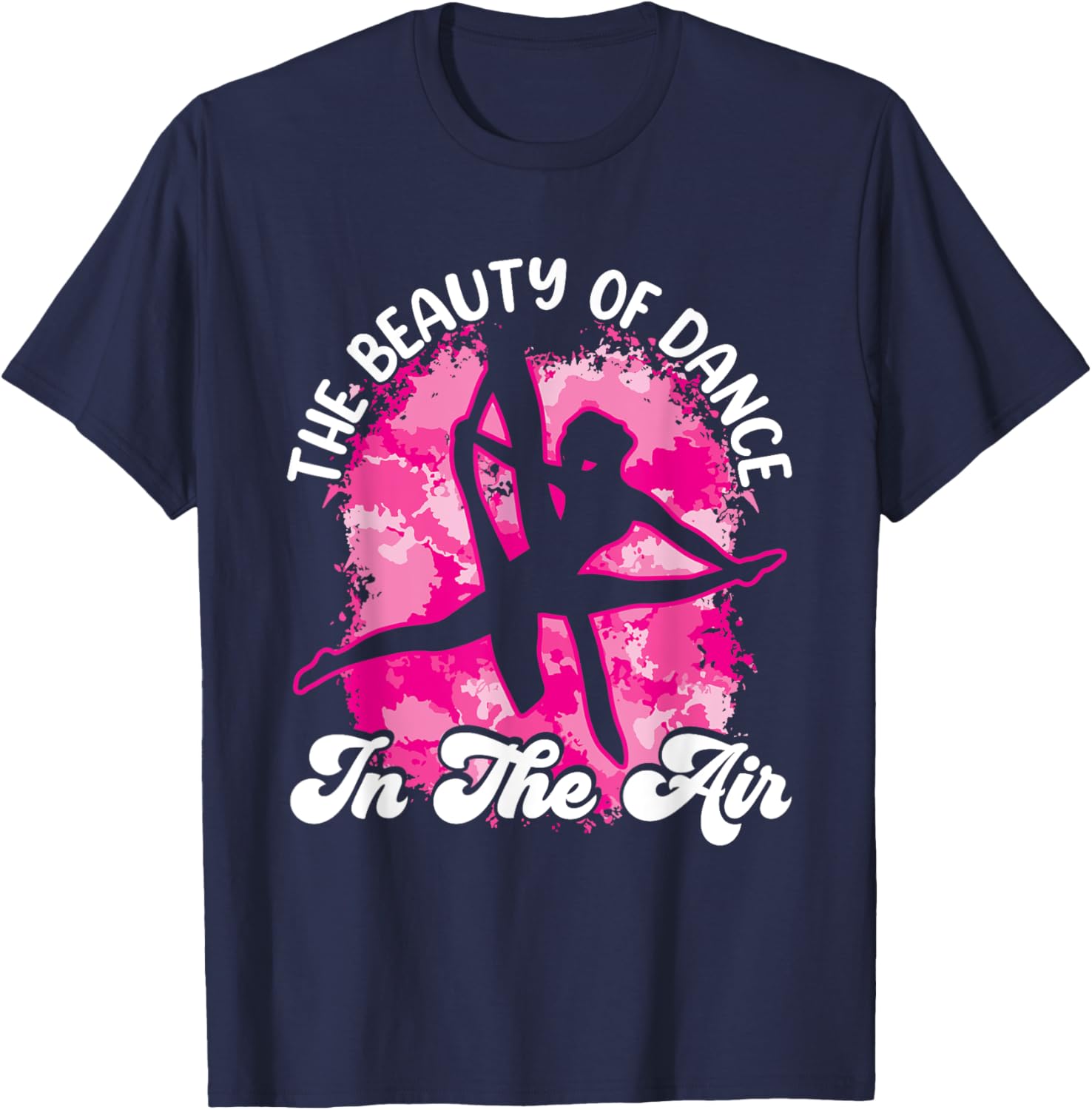 Aerial Silks yoga The Beauty of Dance Aerialist Aerial Silks T-Shirt - T-Shirt | Navy