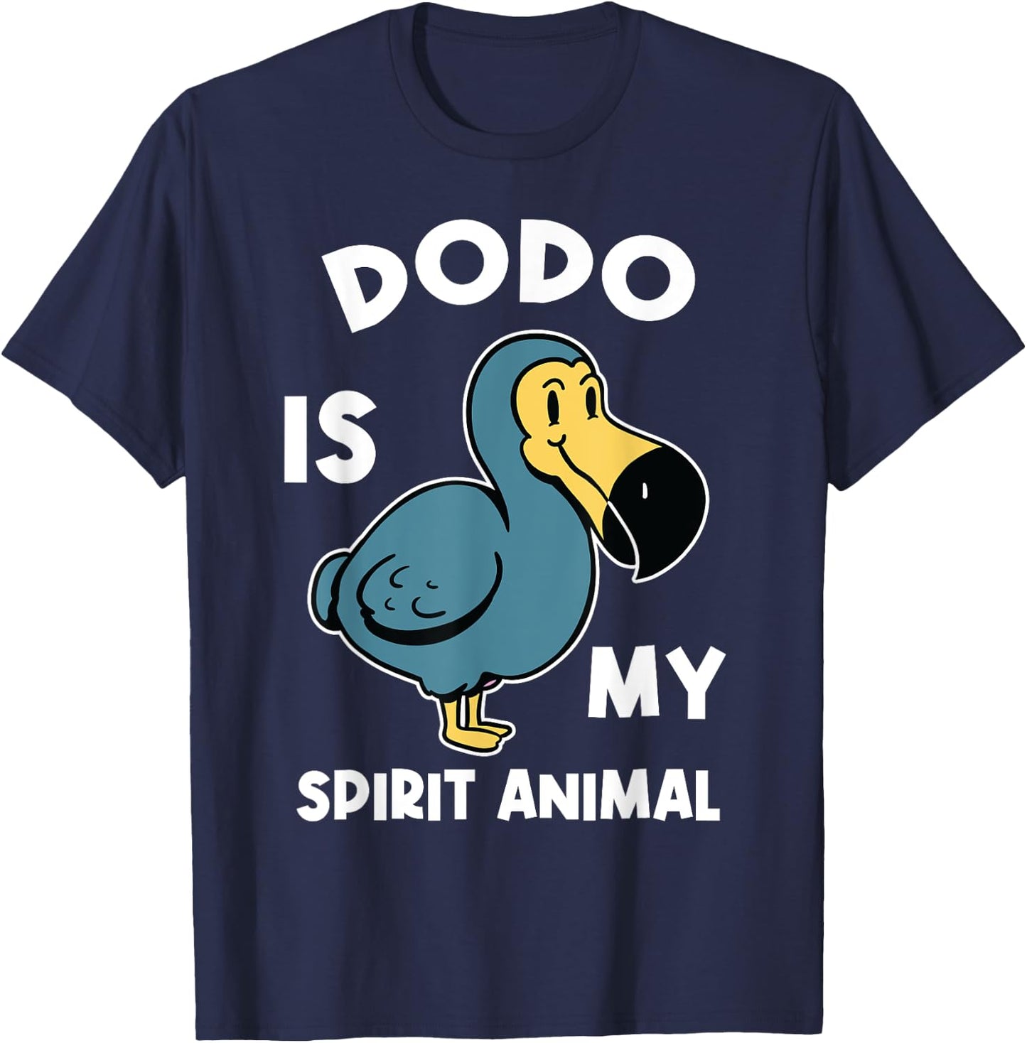 Dodo Bird Vintage Loves Dodos Flightless Bird Watching T-Shirt - T-Shirt | Navy