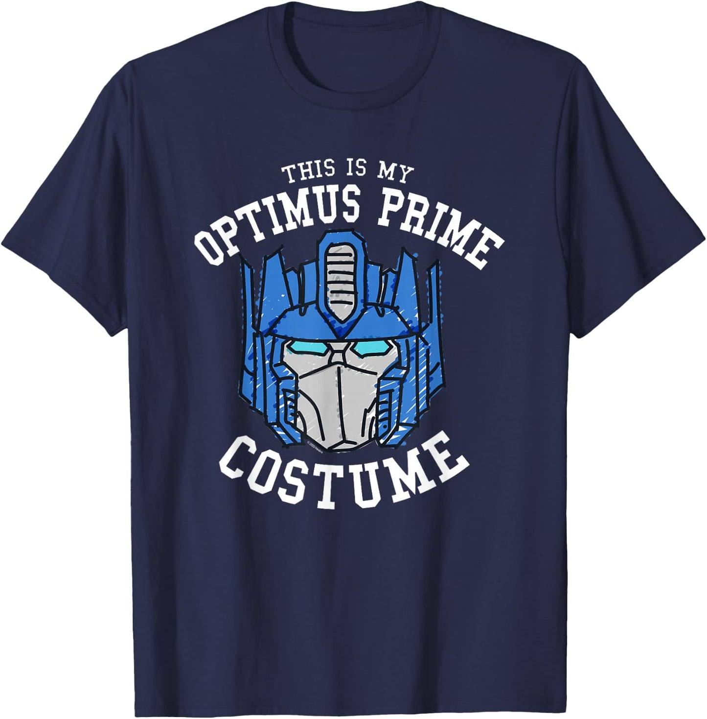 Transformers Halloween This Is My Optimus Prime Costume T-Shirt - T-Shirt | Navy
