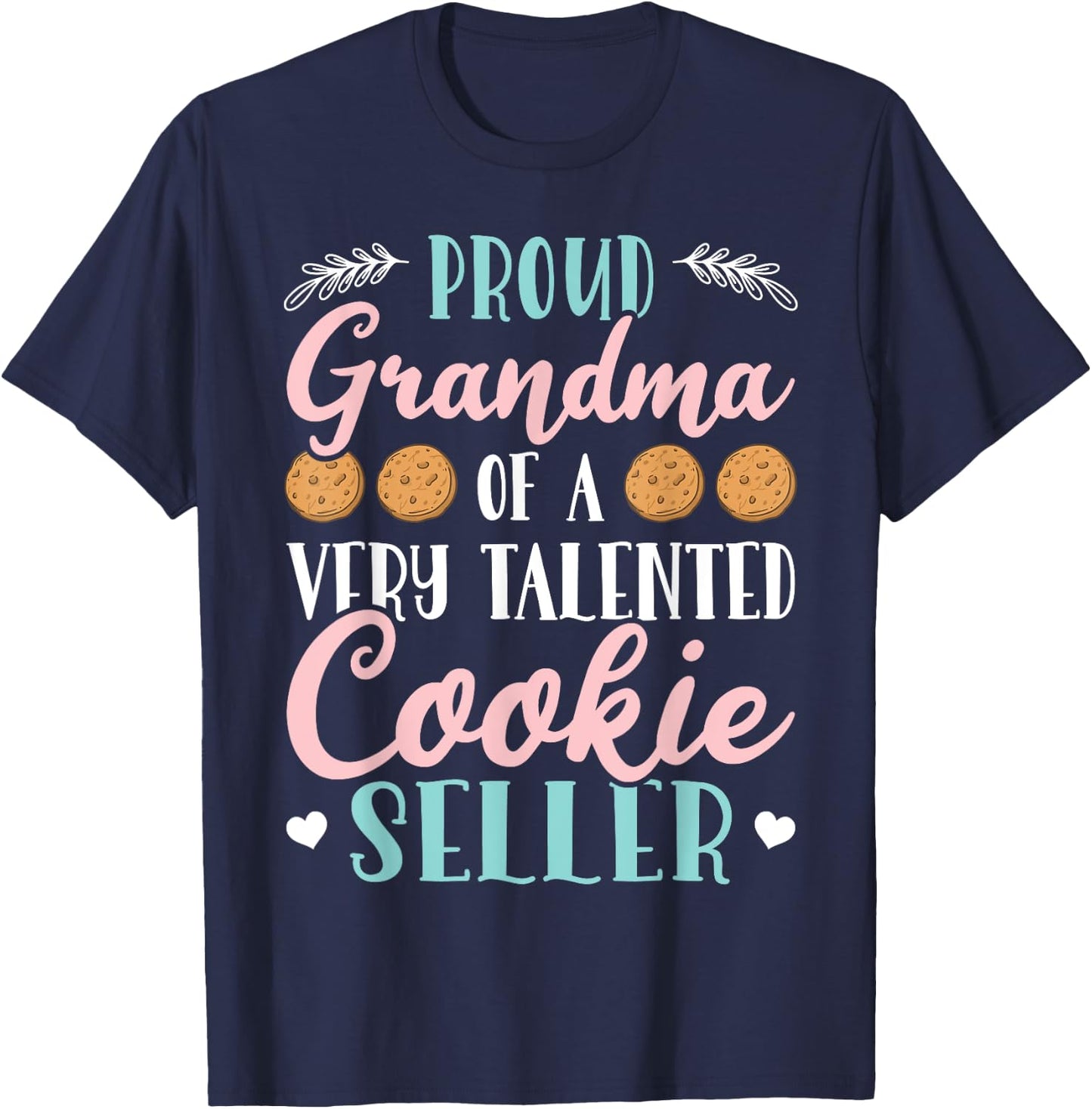 Scout And Cookie Seller - Scouting Cookie T-Shirt - T-Shirt | Navy