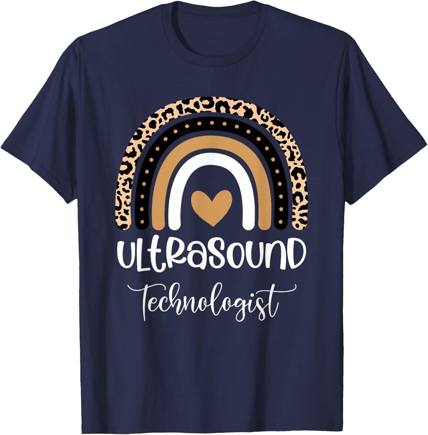 Ultrasound Technologist Sonography Ultrasound Tech T-Shirt - T-Shirt | Navy