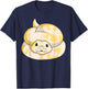 Ball Python Snake Veterinarian Albino Reptile Ophiophile T-Shirt - T-Shirt | Navy