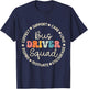 Bus Driver Squad Appreciation Week Back to School T-Shirt - T-Shirt | Navy
