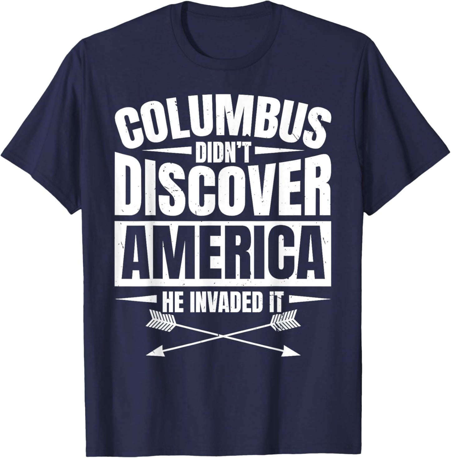 Aboriginal Indians Indigenous People Native American Day T-Shirt - T-Shirt | Navy
