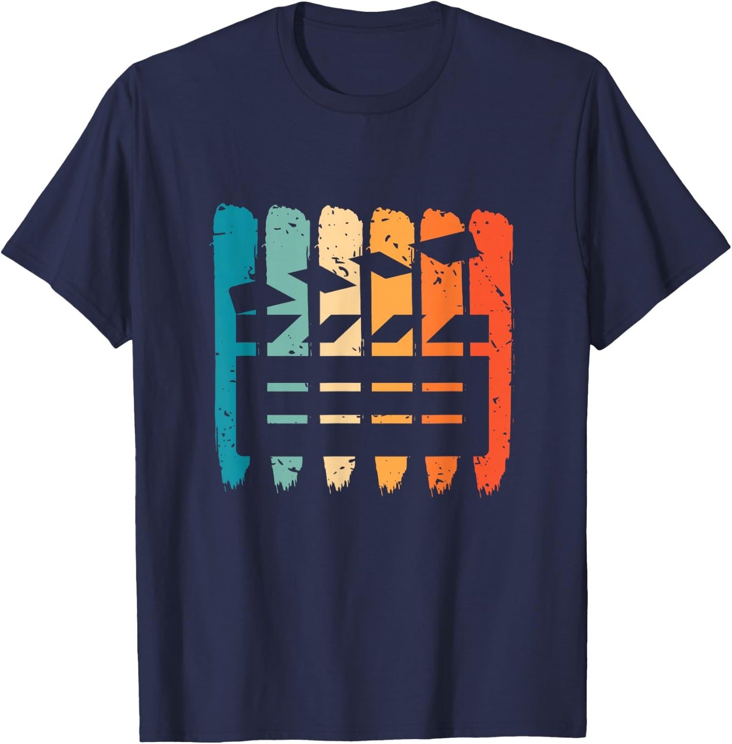 Film Producer Clapboard Retro Cinematography Filmmaker T-Shirt - T-Shirt | Navy