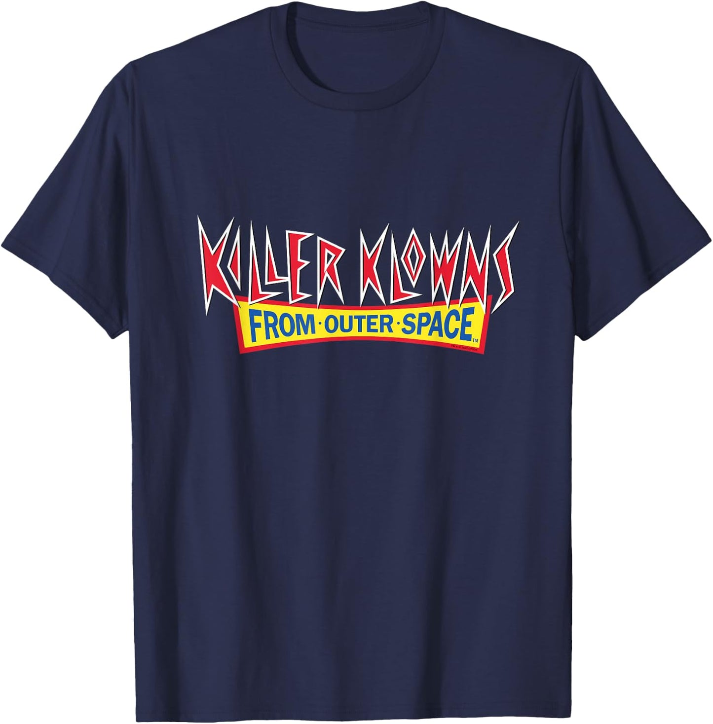 Killer Klowns from Outer Space Logo T-Shirt - T-Shirt | Navy