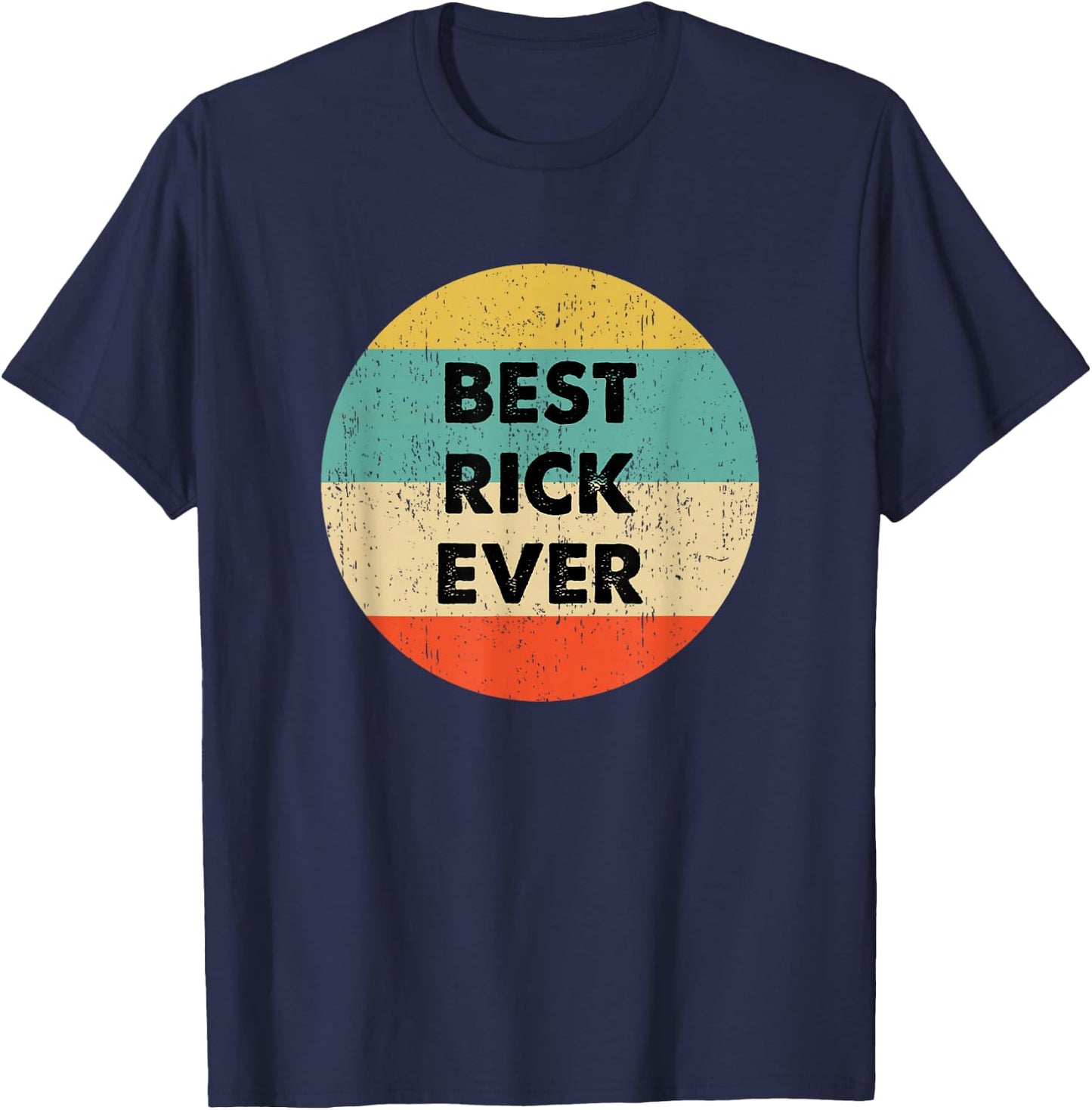Rick Name T-Shirt - T-Shirt | Navy