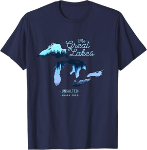 Great Lakes T-Shirt - T-Shirt | Navy