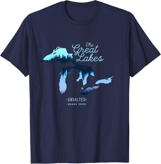 Great Lakes T-Shirt - T-Shirt | Navy