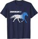 Vintage Napo Leo Dynamite Running Horses Endurance T-Shirt - T-Shirt | Navy