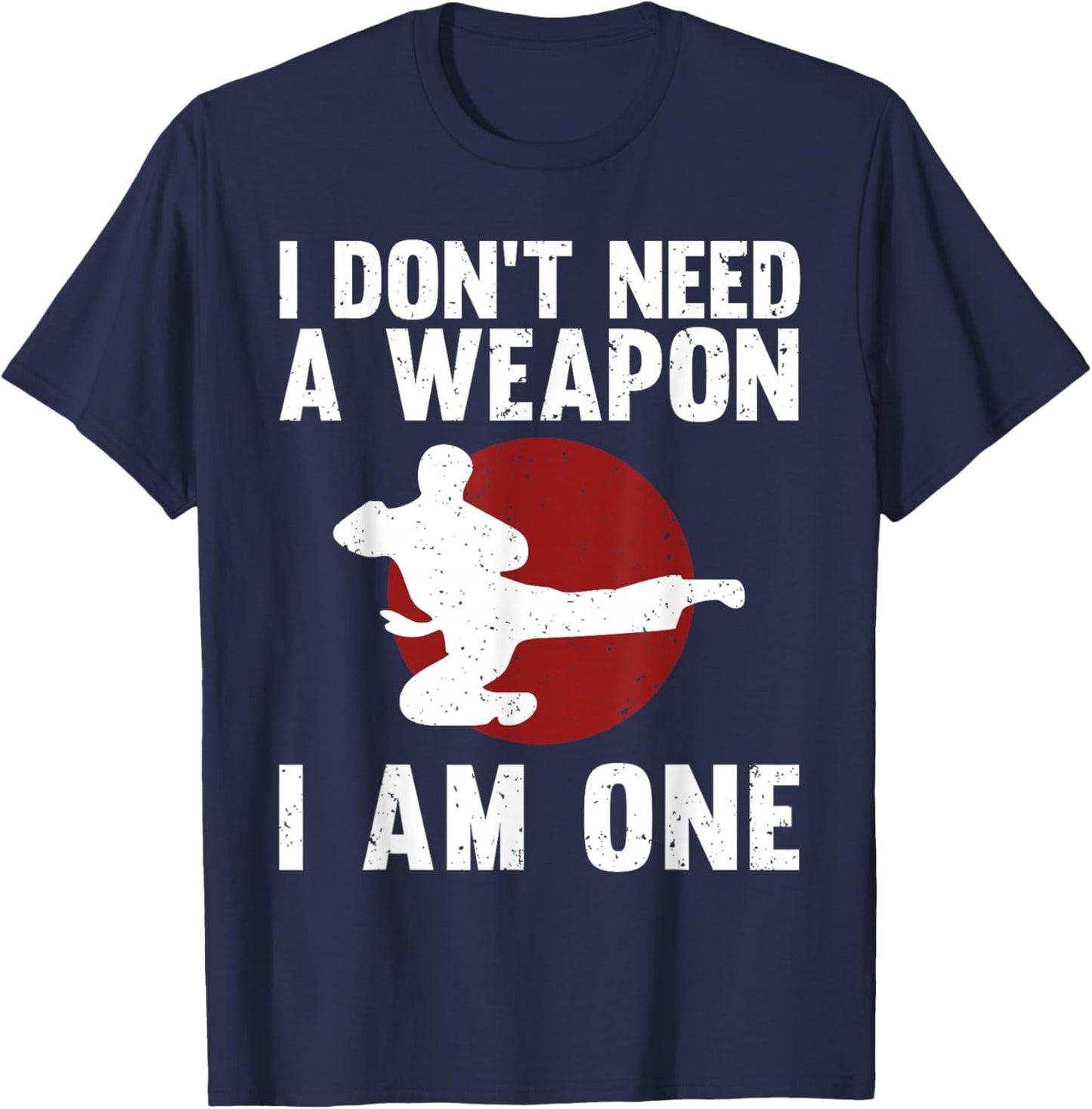 Funny Karate Women Karate Black Belt Martial Arts T-Shirt - T-Shirt | Navy