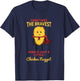 Chicken Nugget Superhero Superpower T-Shirt - T-Shirt | Navy