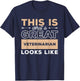This Is What A Great Veterinarian Looks Like Veterinary T-Shirt - T-Shirt | Navy