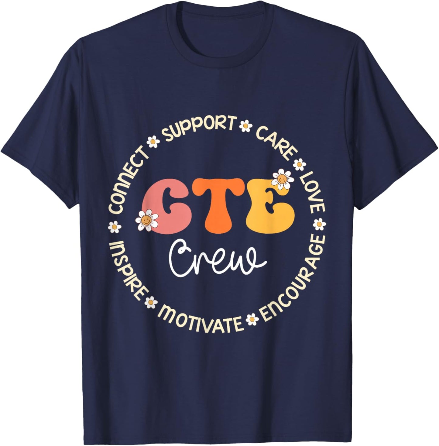 CTE Crew Appreciation Week Back to School T-Shirt - T-Shirt | Navy